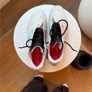 New Balance White and Black Athletic Shoes